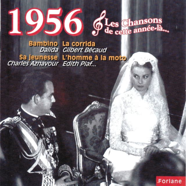 Album cover art for 1956: Les Chansons De Cette Année Là...