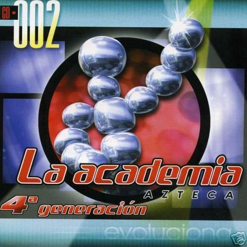 Album cover art for La Academia Azteca 4ª Generación Evolucion CD・002