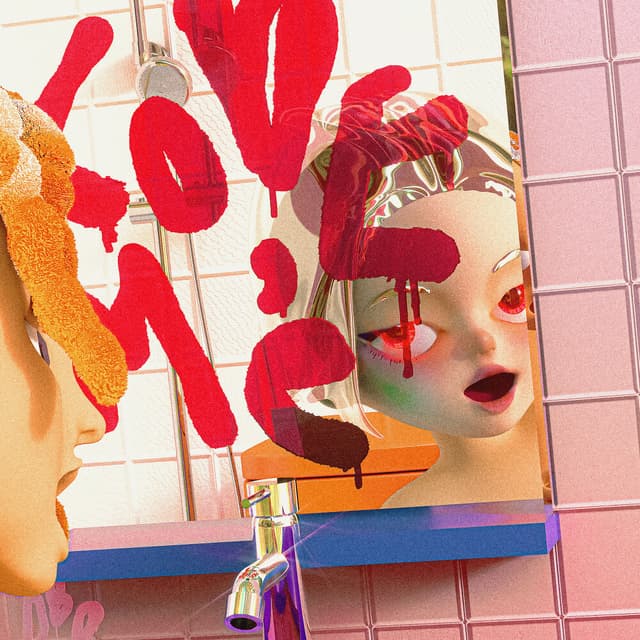Album cover art for LOVE,ME