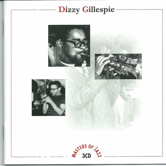 Album cover art for Masters Of Jazz: Dizzy Gillespie