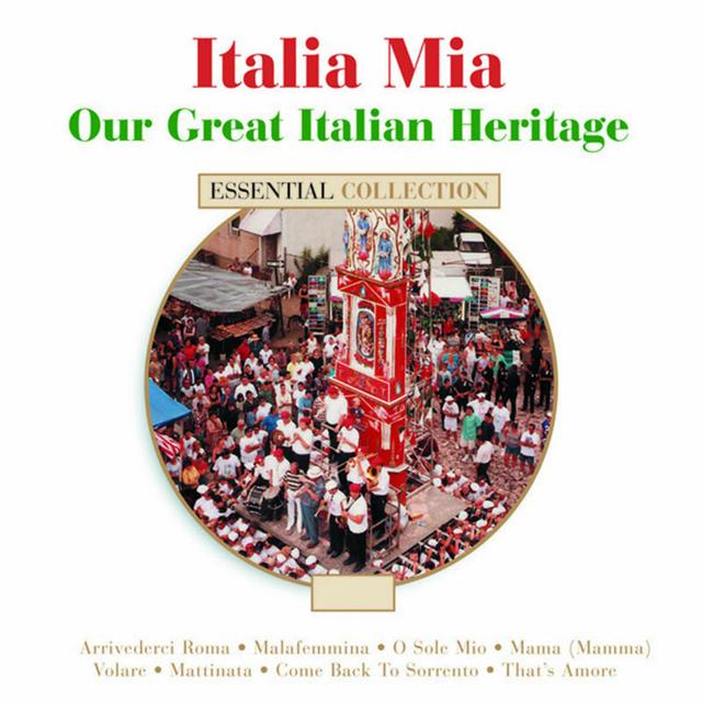 Album cover art for Italia Mia