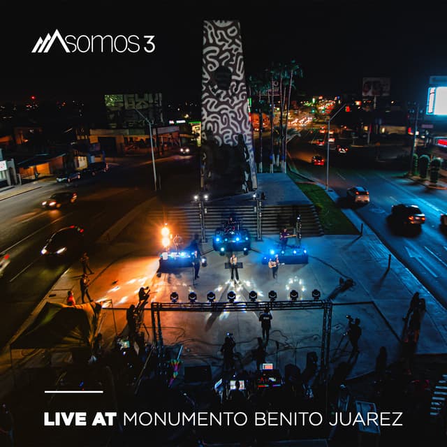 Album cover art for Live At Monumento Benito Juarez