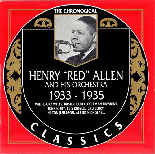 Album cover art for The Chronological Classics: Henry "Red" Allen and His Orchestra 1933-1935