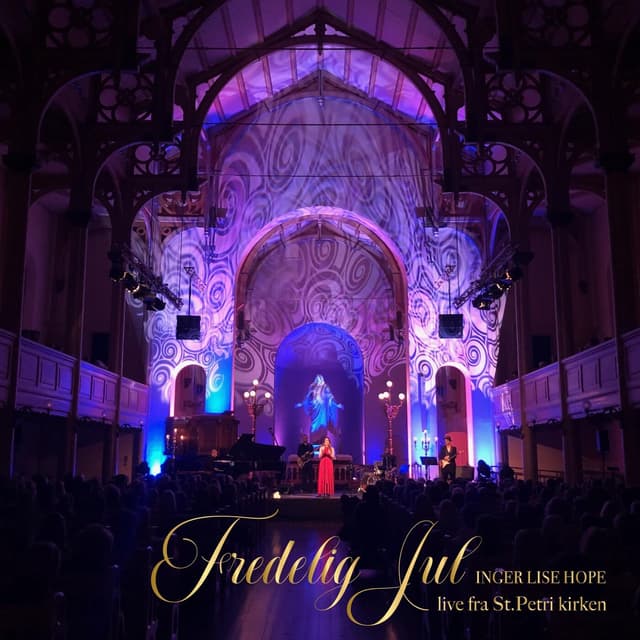 Album cover art for Fredelig jul