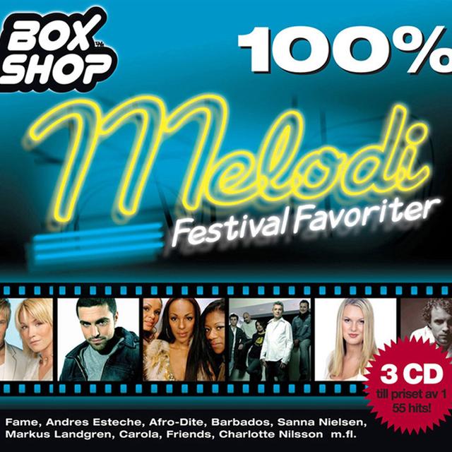 Album cover art for Melodifestival Favoriter