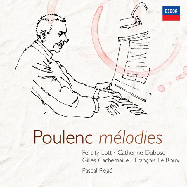 Album cover art for Poulenc: Mélodies