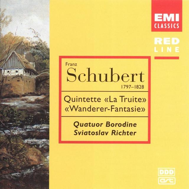 Album cover art for Schubert: Piano Quintet D. 667 "The Trout" - Wanderer Fantasy D. 760