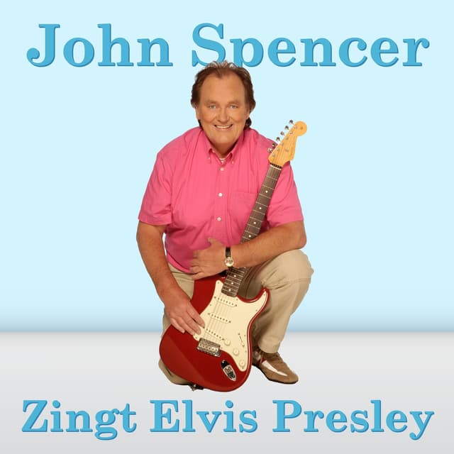 Album cover art for John Spencer Zingt Elvis Presley