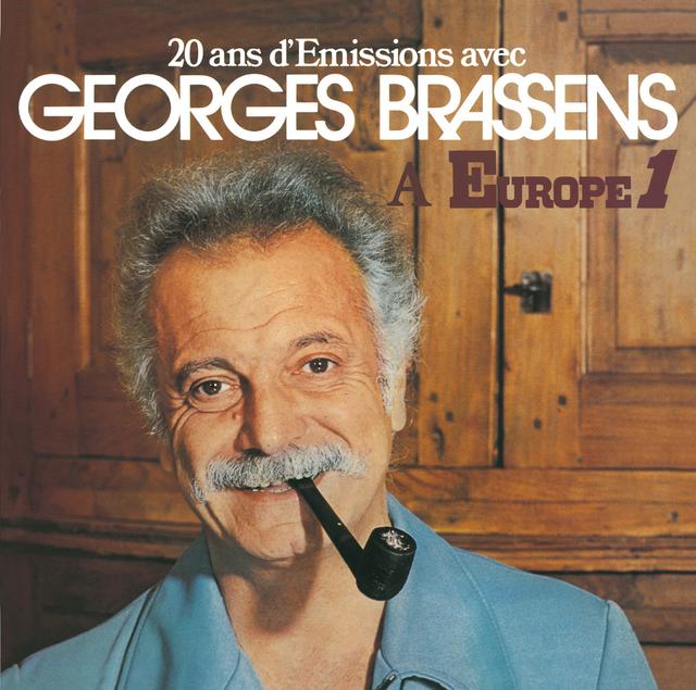 Album cover art for 20 Ans d'Emissions Avec Georges Brassens à Europe 1