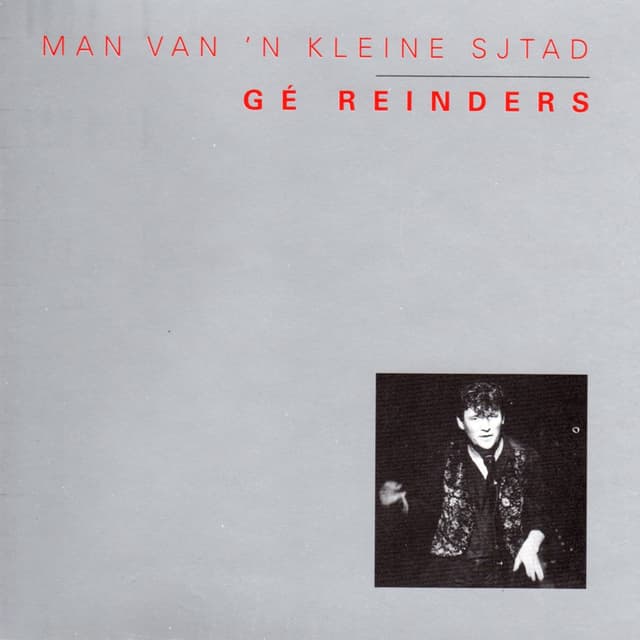 Album cover art for Man van ’n kleine sjtad