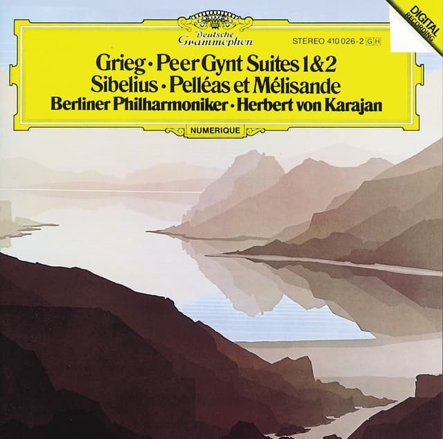 Album cover art for Grieg: Peer Gynt Suites / Sibelius: Pelléas Et Mélisande