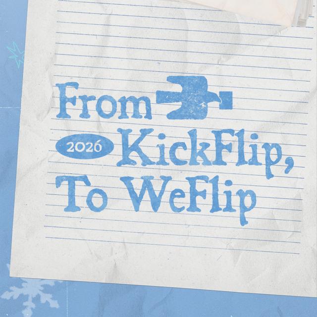 Album cover art for From KickFlip, To WeFlip
