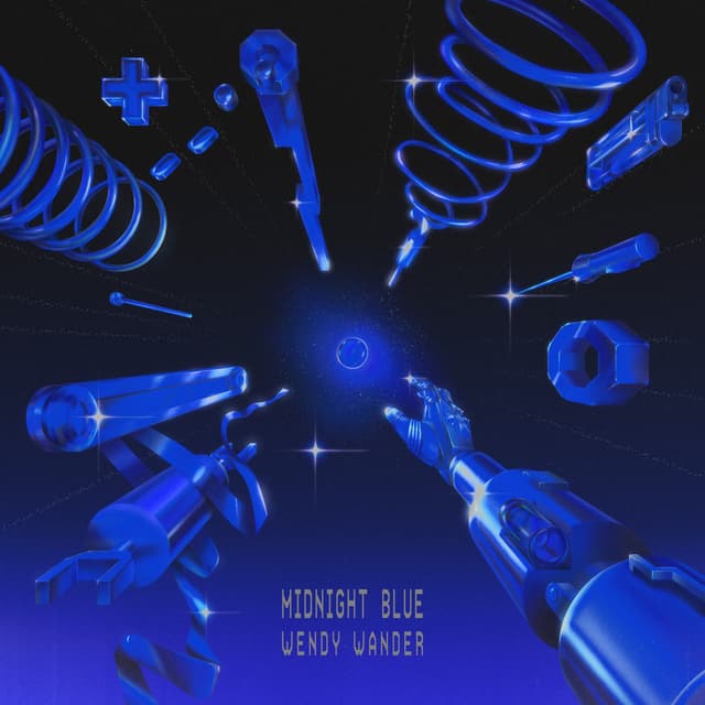 Album cover art for Midnight Blue