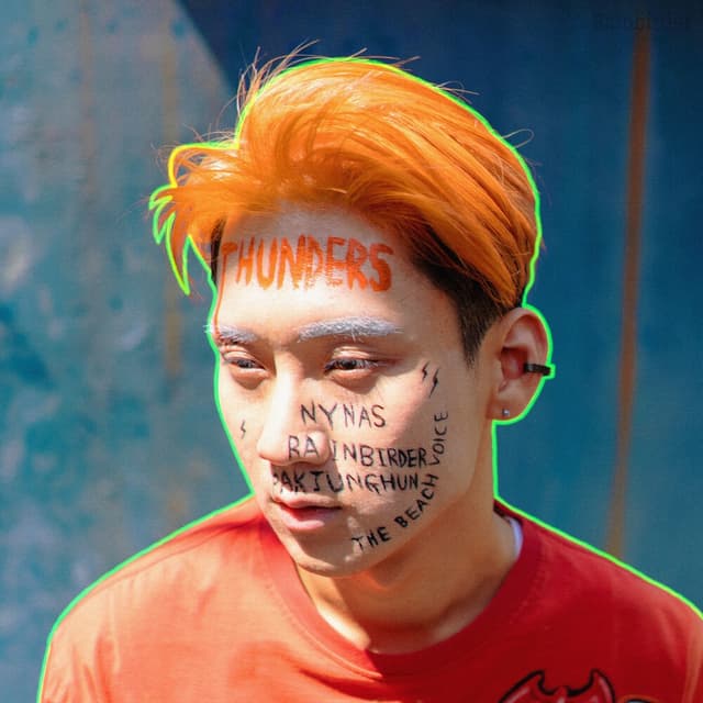 Album cover art for Thunders