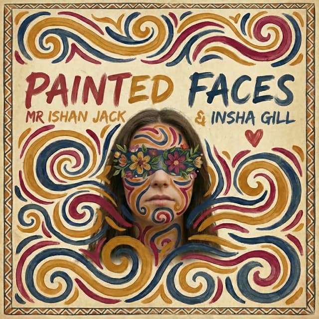 Album cover art for Painted Faces