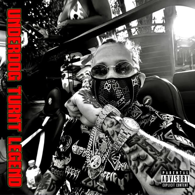 Album cover art for Underdog Turnt Legend