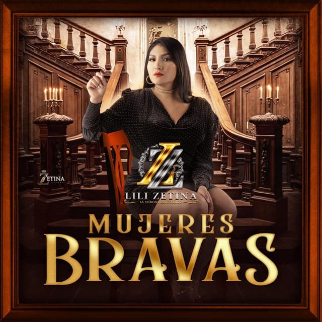 Album cover art for MUJERES BRAVAS
