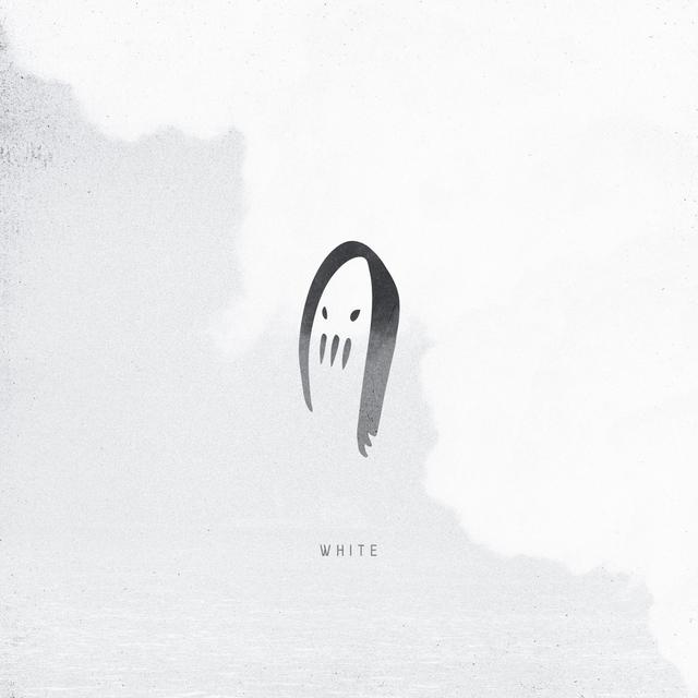 Album cover art for White