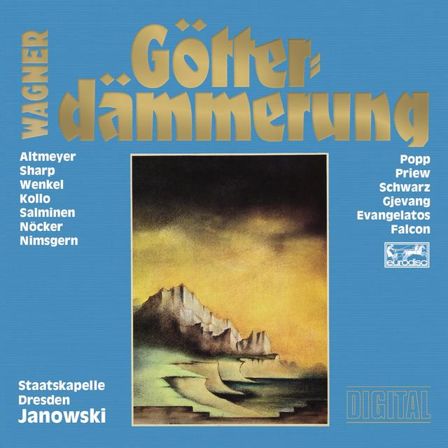 Album cover art for Wagner: Götterdämmerung (Oper in einem Vorspiel und drei Aufzügen)