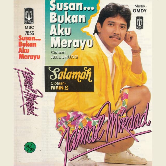 Album cover art for Susan...Bukan Aku Merayumu