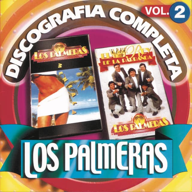 Album cover art for Los Palmeras - Discografia Completa Vol.2
