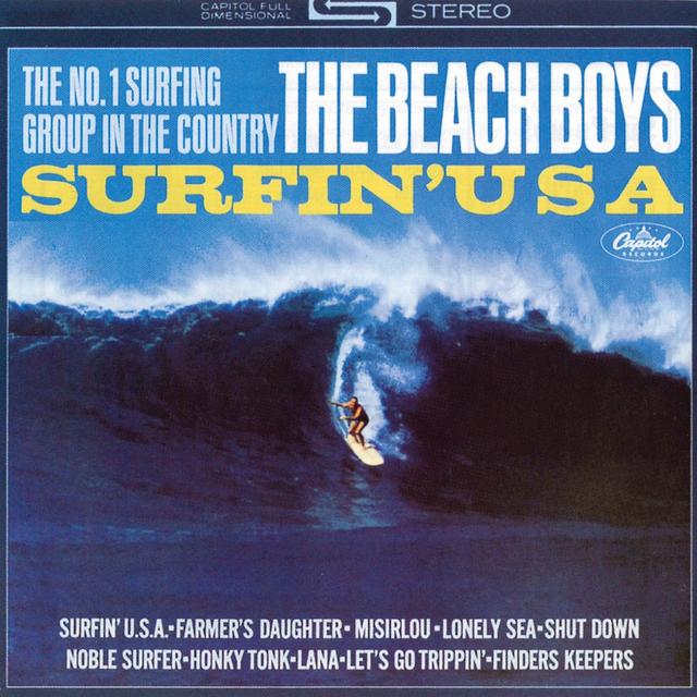 Album cover art for Surfin' USA