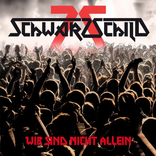 Album cover art for Wir sind nicht allein