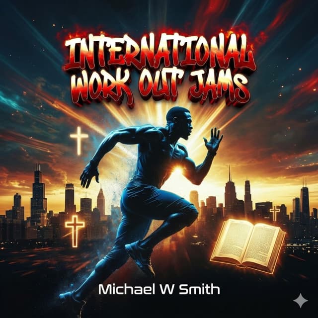 Album cover art for International Worship Workout