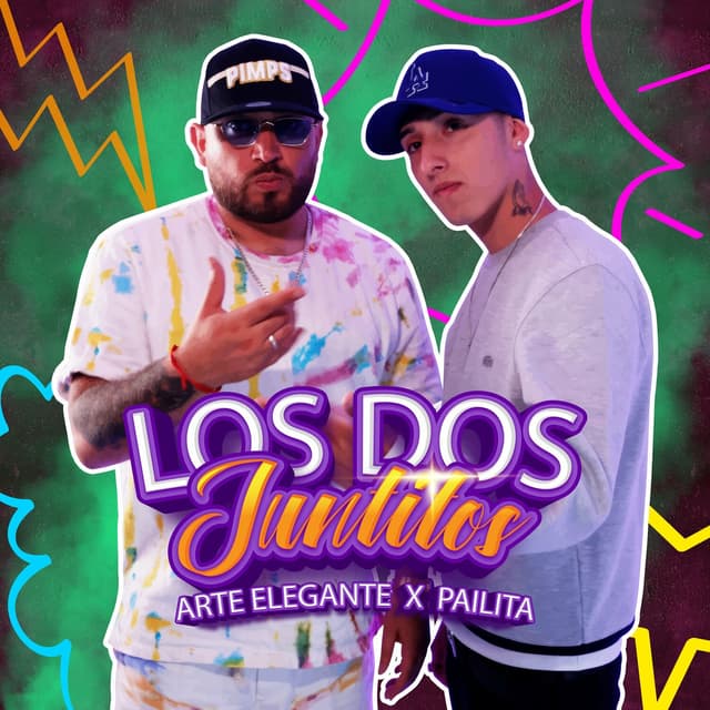 Album cover art for Los Dos Juntitos