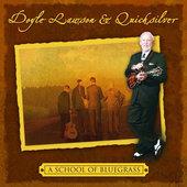 Album cover art for A School of Bluegrass