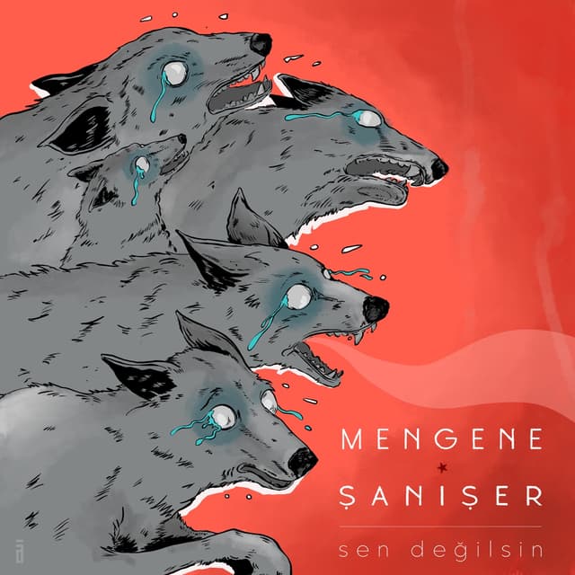 Album cover art for Sen Değilsin