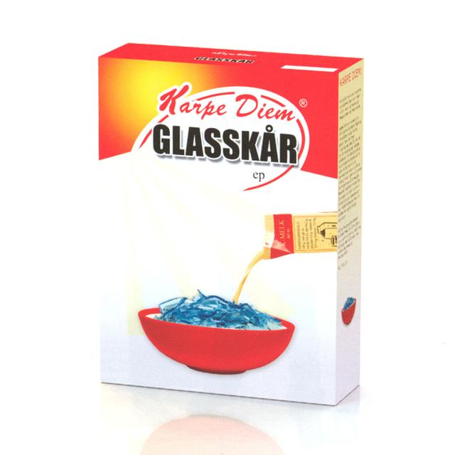 Album cover art for Glasskår