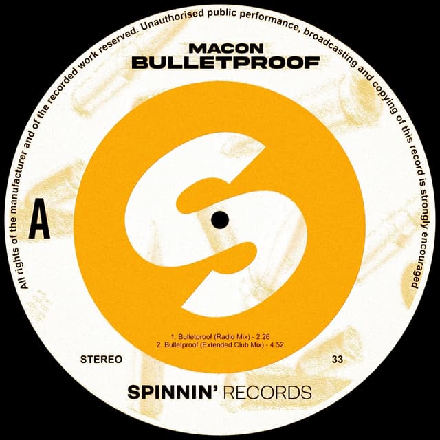 Album cover art for Bulletproof - Single
