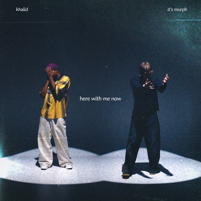 Album cover art for Here with Me Now