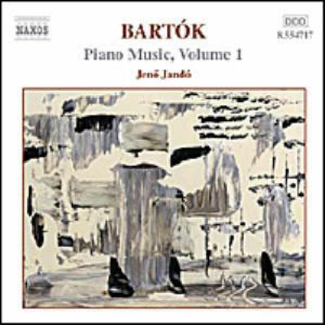Album cover art for Bartók: Piano Music, Vol. 1 - Suite for Piano - 7 Sketches - Piano Sonata
