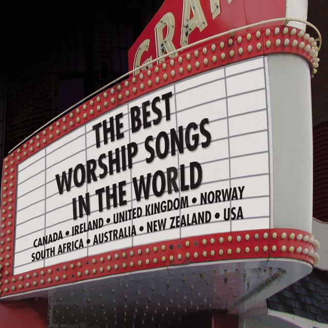 Album cover art for The Best Worship Songs In The World