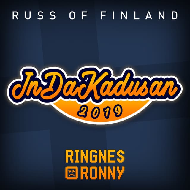 Album cover art for InDaKadusan 2019 (Russ of Finland)
