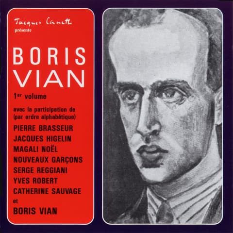 Album cover art for Boris Vian (1er Volume)