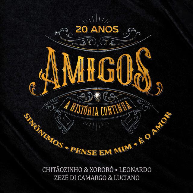 Album cover art for Sinônimos / Pensa Em Mim / É o Amor