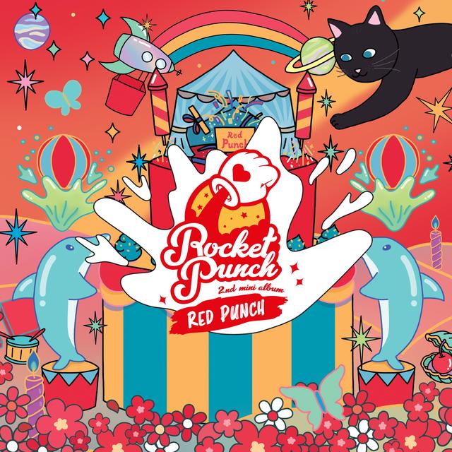 Album cover art for RED PUNCH