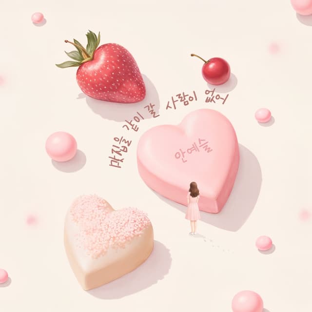 Album cover art for 맛집을 같이 갈 사람이 없어