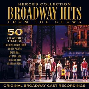 Album cover art for Heroes Collection - Broadway Hits From The Shows