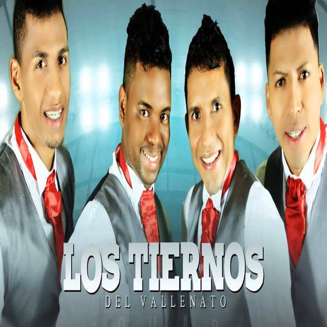 Album cover art for Los Tiernos del Vallenato