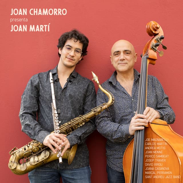 Album cover art for Joan Chamorro presenta Joan Martí