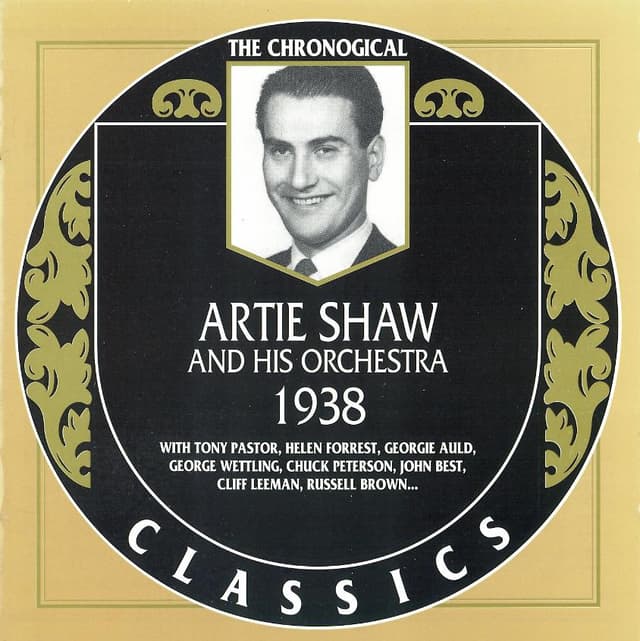 Album cover art for The Chronological Classics: Artie Shaw and His Orchestra 1938