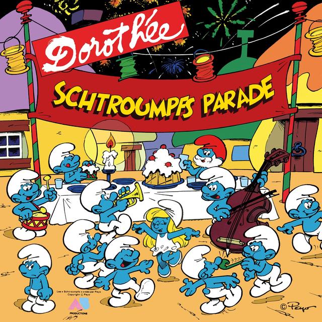 Album cover art for Schtroumpfs Parade