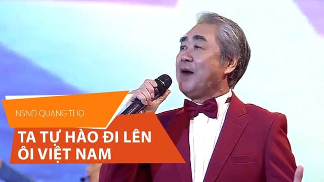 Album cover art for Tự hào đi lên ôi việt nam