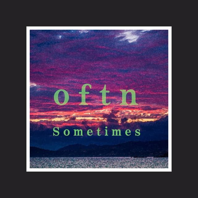 Album cover art for Sometimes