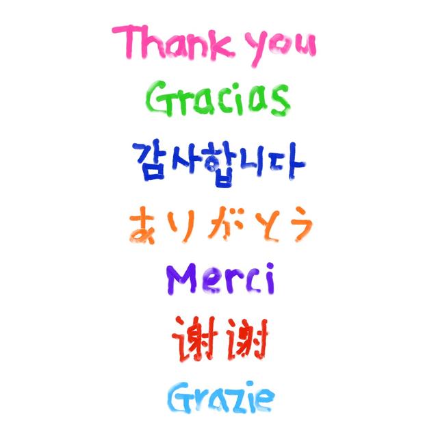 Album cover art for Thank You Song