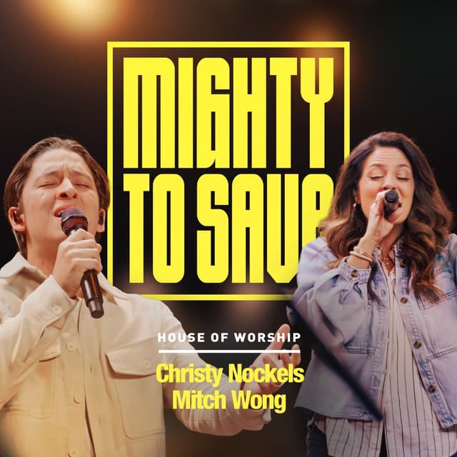 Album cover art for Mighty to Save